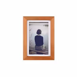 7.3″ Full color E-paper Display with Solid Wood Photo Frame for Raspberry Pi zero