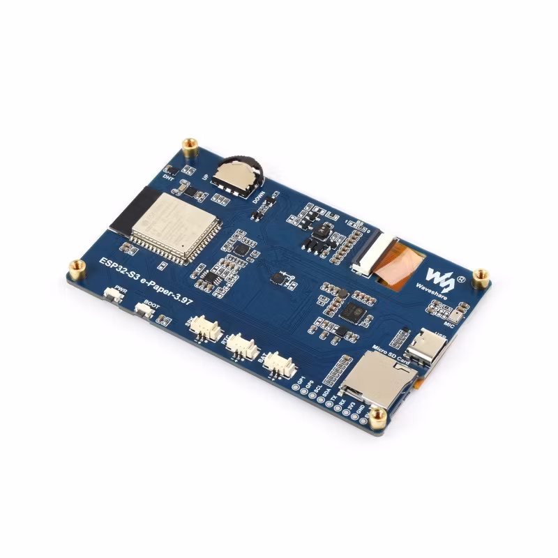 ESP32-S3 3.97inch e-Paper Development Board, 800 × 480 Resolution, Supports Wi-Fi / BLE 5, And AI Voice Interaction, Onboard Microphone