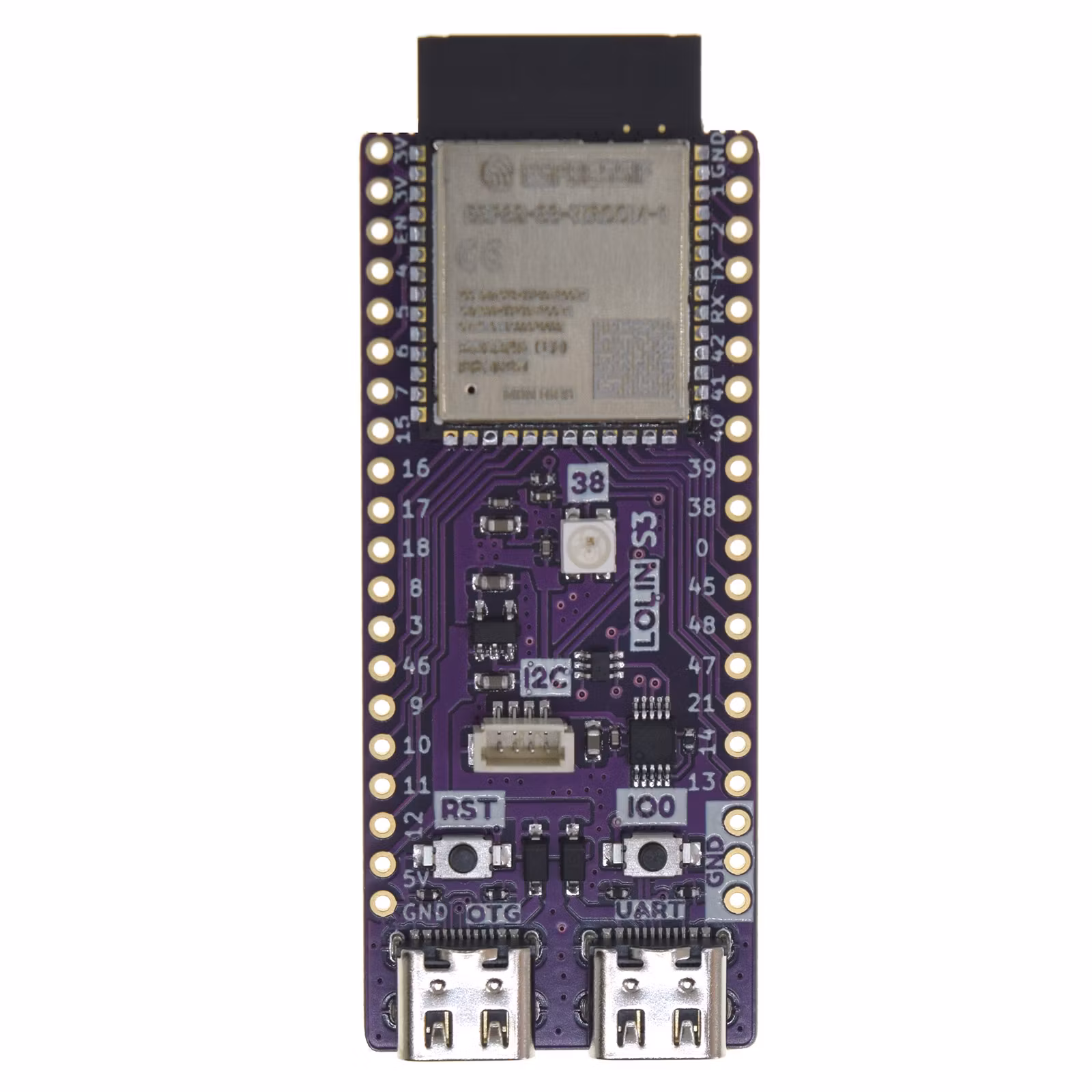 S3 Pro V1.0.0 - LOLIN WIFI BLE IOT Board based ESP32-S3 16MB