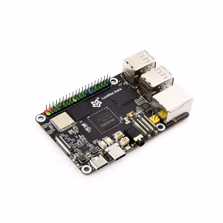 Luckfox Aura AI Linux Development Board – Rockchip RV1126B Quad‑Core 1.6 GHz, 3 TOPS NPU, 4K Video, Configurable RAM & eMMC
