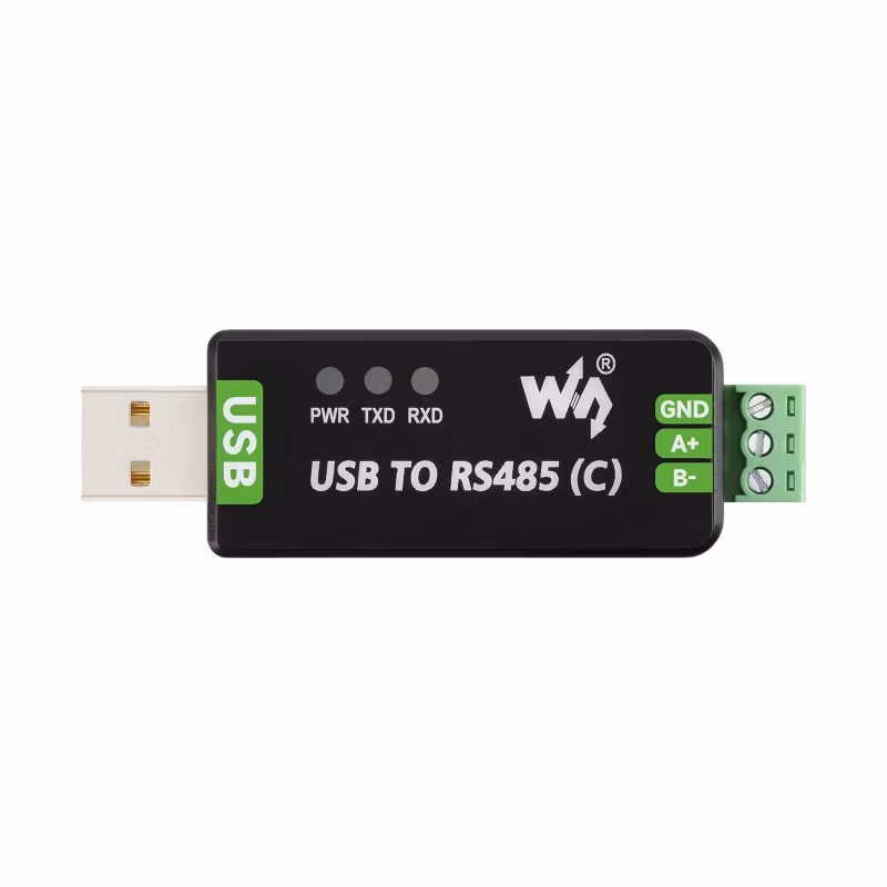 USB to RS485 Industrial Converter (Isolated, Bidirectional) – FT232RNL Chip, TVS Protection, 1.2km Transmission