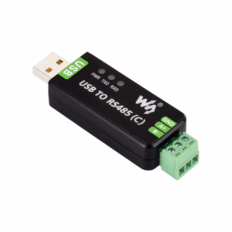 USB to RS485 Industrial Converter (Isolated, Bidirectional) – FT232RNL Chip, TVS Protection, 1.2km Transmission