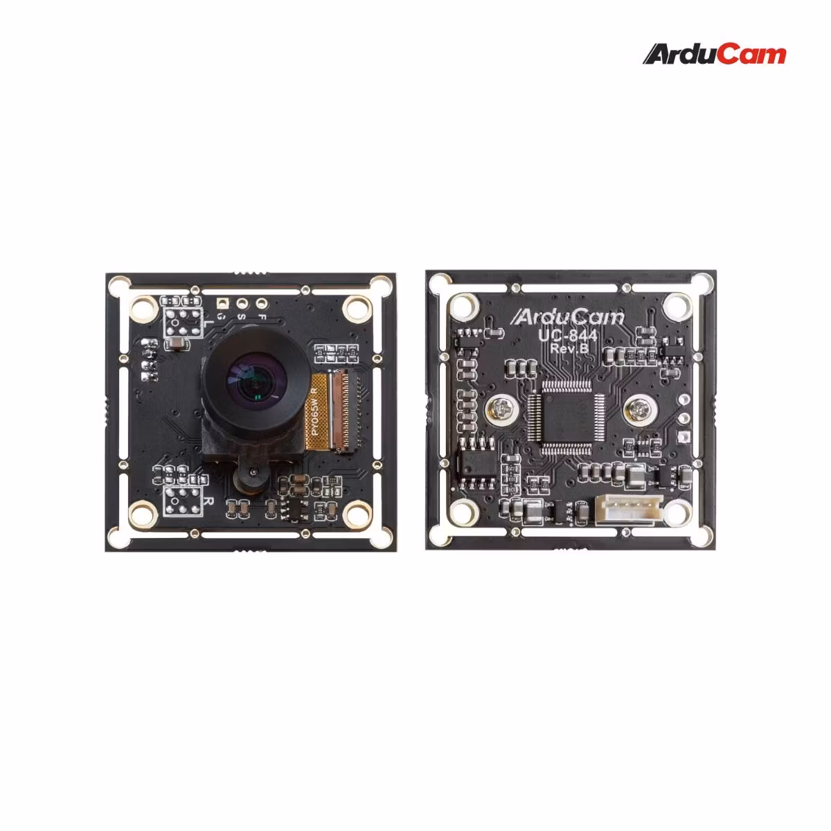 Arducam 100fps Global Shutter USB Camera Board, 1MP OV9281 UVC Webcam Module with Low Distortion M12 Lens Without Microphones
