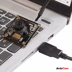 Arducam 100fps Global Shutter USB Camera Board, 1MP OV9281 UVC Webcam Module with Low Distortion M12 Lens Without Microphones