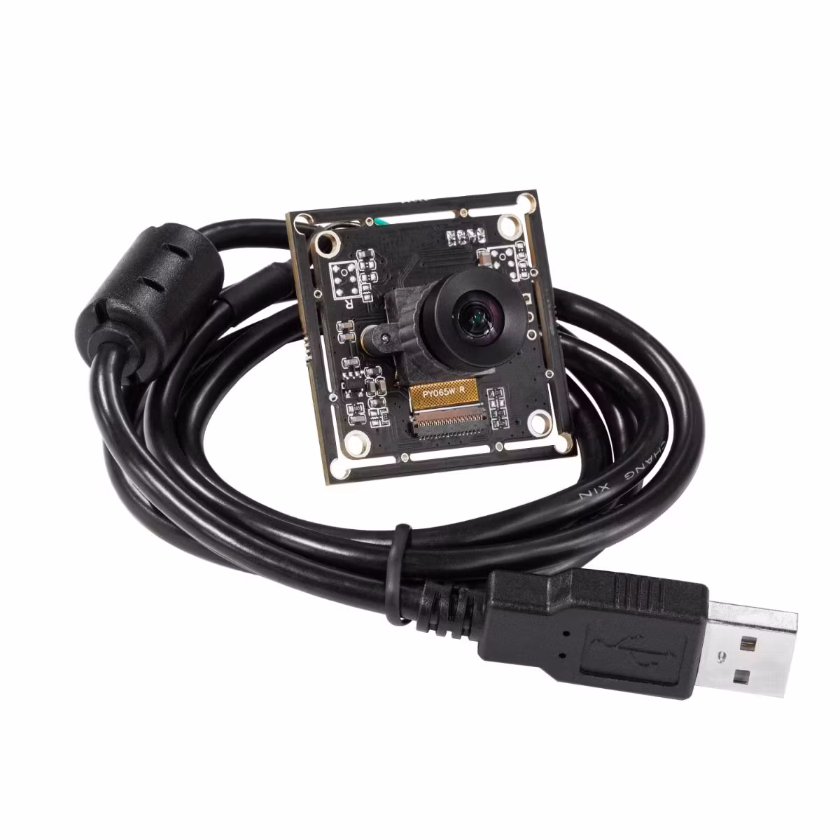 Arducam 100fps Global Shutter USB Camera Board, 1MP OV9281 UVC Webcam Module with Low Distortion M12 Lens Without Microphones