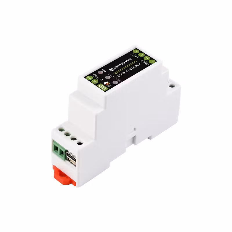 Industrial ESP32-S3 Control Board With 2-Ch CAN Communication Interfaces, Supports Wi-Fi / Bluetooth, Built-in Power Isolation And Digital Isolation Protection Circuits