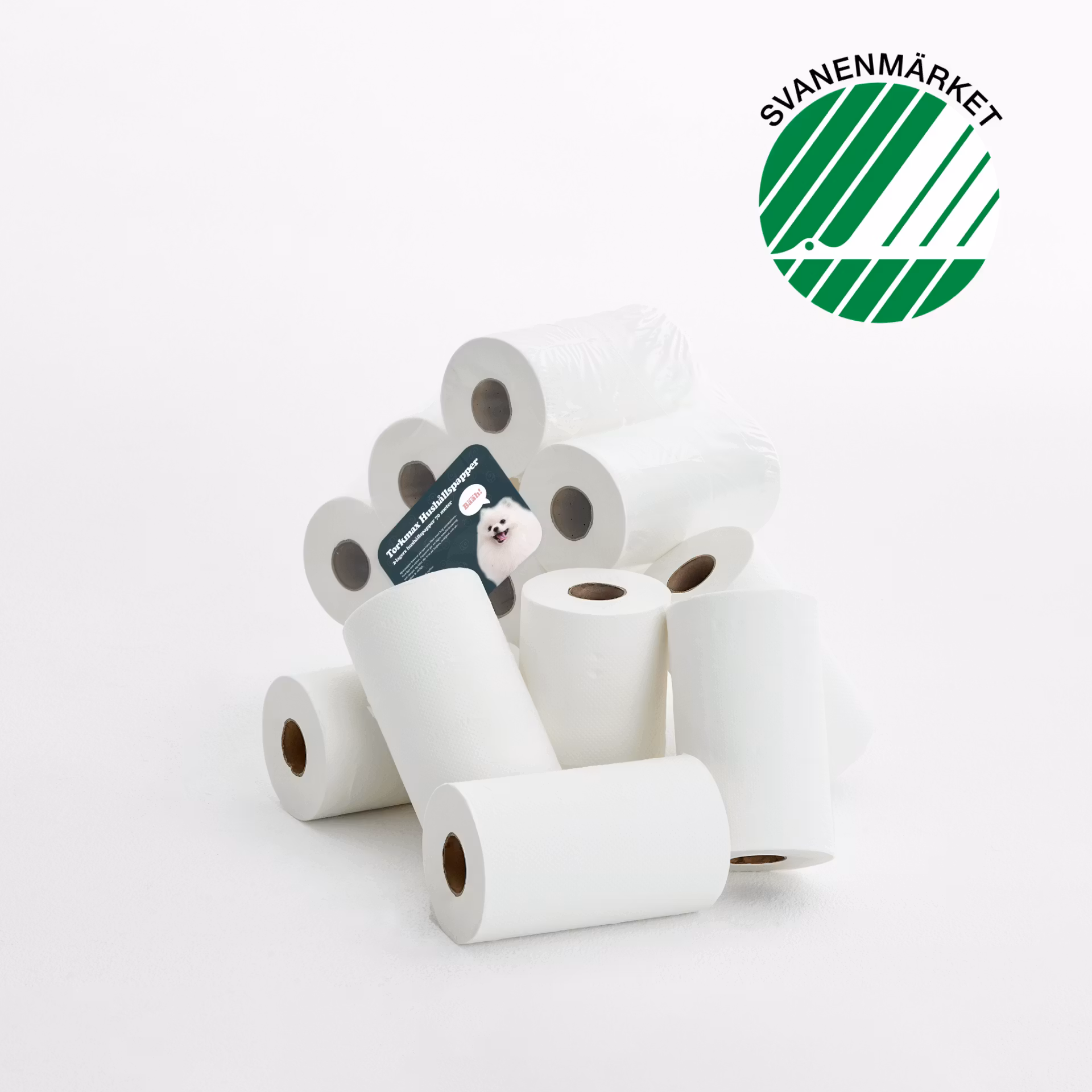 Megarullen Torkmax HUSHÅLLSPAPPER 100 BALAR PER PALL