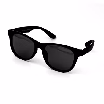 Suntique® Solisarna - Svart med svart glas