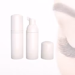 White Label Fransschampo 50 ml i vit skumflaska