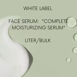 White Label Face Serum:  "Complete Moisturizing Serum" - Liter/Bulk