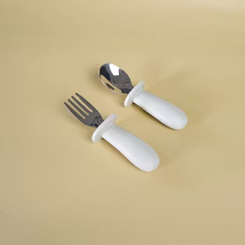 Cutlery, Fork & Spoon - Warm Gray