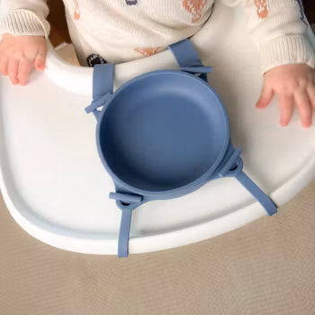 Måltidspaket tallrik & skål ink band - Buffo Blue