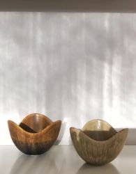 Gunnar Nylund set 'ASH' Ceramic Bowls for Rörstrand