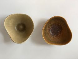 Gunnar Nylund set 'ASH' Ceramic Bowls for Rörstrand
