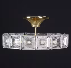 Orrefors Mid-Century Modern Pendent by Carl Fagerlund