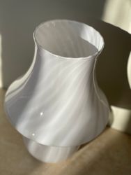 Large Murano Mushroom Table Lamp. 1970s.