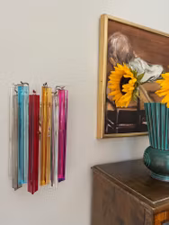 Pair of Wall Lamps 'CLASSIC' in Murano Glass.