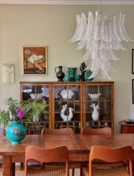 Murano Chandelier 'Feather'.