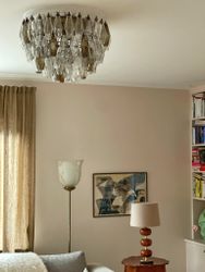 Murano Flush Mount 'Luna' - mixed colors