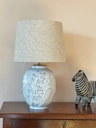 Anna-Lisa Thomson Stoneware Table Lamp for Upsala-Ekeby. 1940s.