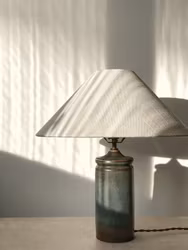 Carl Harry Stålhane Stoneware Table Lamp for Rörstrand. 1960s.