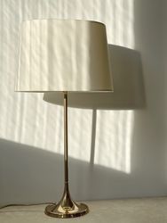 Bergboms Brass Table Lamp Model B-017. 1960s.