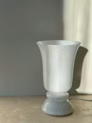 Murano Bell Formed Mushroom Table Lamp. 1970s.