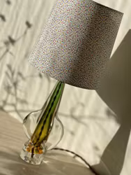 Italian Modern Murano Glass Table Lamp. 1970s.