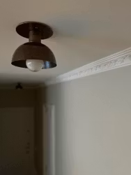 Spotlight 'DOT' • brass shade •brass fittings