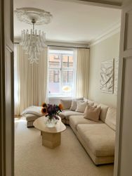 Murano Chandelier • MAZZEGA • XL • white