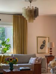 Murano Chandelier • TUBULAR• MEDIUM • ombre