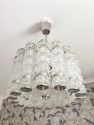 Tyringe Crystal Tubes Chandelier (J.T. Kalmar cut Style)
