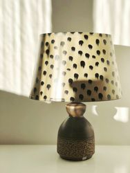 Brandi Brown Ceramic Table Lamp