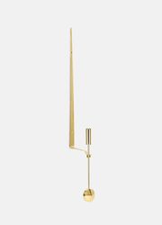 Skultuna Brass Wall Sticks, set of 2 "Pendel" by Pierre Forssell.