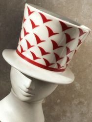 Lisa Larson Stoneware Face Vase by Höganäs