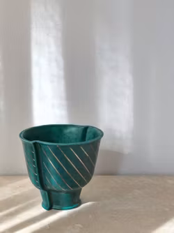 Wilhelm Kåge 'Argenta' Stoneware Vase by Gustavsberg