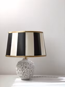 Gunnar Nylund Cream Colored "Chamotte" Table Lamp. 1940s.