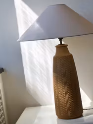 Søholm Danish Modern Large Ceramic Table Lamp. 1960s.