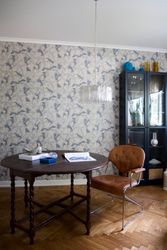 Orrefors Mid-Century Modern Crystal Pendant by Carl Fagerlund