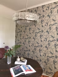 Tyringe Mid-Century Glass Pendant by Carl Fagerlund