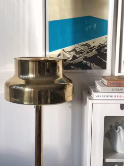 Bumling Floor Lamp in Brass by Atelje Lyktan.