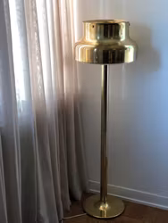 Bumling Floor Lamp in Brass by Atelje Lyktan.