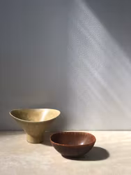Stålhane set of Stoneware Vessels for Rörstrand. 1950s.