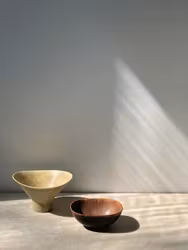 Stålhane set of Stoneware Vessels for Rörstrand. 1950s.