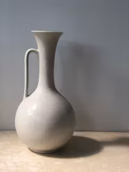 Gunnar Nylund Ceramic Vessel with Eggshell Glaze for Rörstrand.