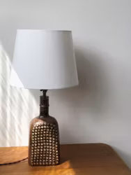 Stig Lindberg Stoneware Table Lamp for Gustavsberg Studio