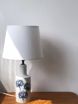 Ceramic Table Lamp by Kaj Lange for Fog & Morup / Royal Copenhagen