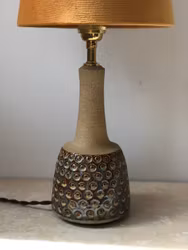 Søholm Ceramic Table Lamp 3014 by Einar Johansen