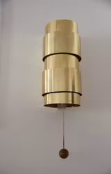Fröseke pair of Brass Wall Scones 'Aristokrat'. 1960s.