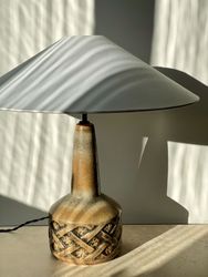 Søholm Danish Modern Large Ceramic Table Lamp. 1960s.